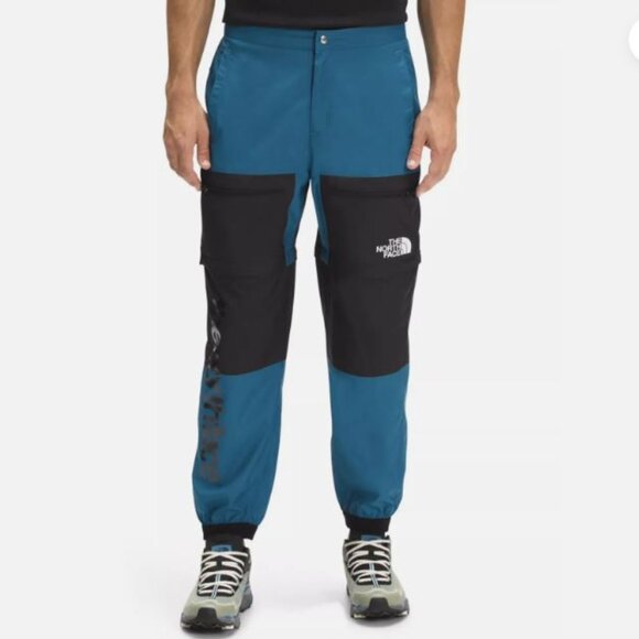 The North Face Origins 86 Blue Black Relaxed Fit Convertible Mountain Pant XXL - Picture 1 of 13